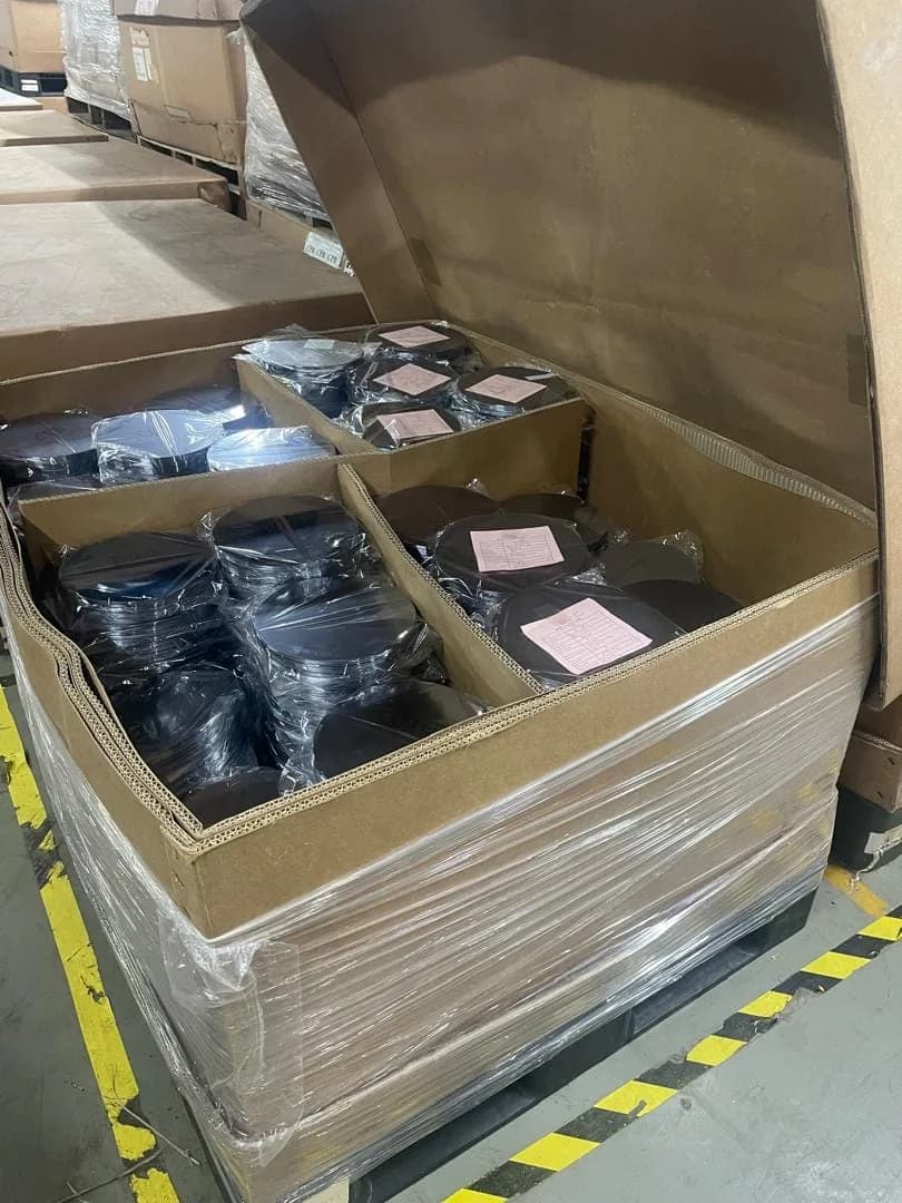 Packaged silicon wafer inventory